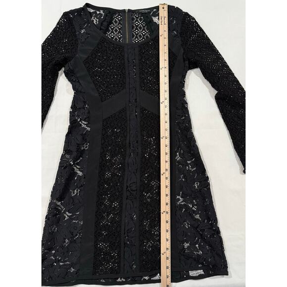 Nanette Lepore Lace Panel Dress Long Sleeve Size 6 (080) - Picture 11 of 11